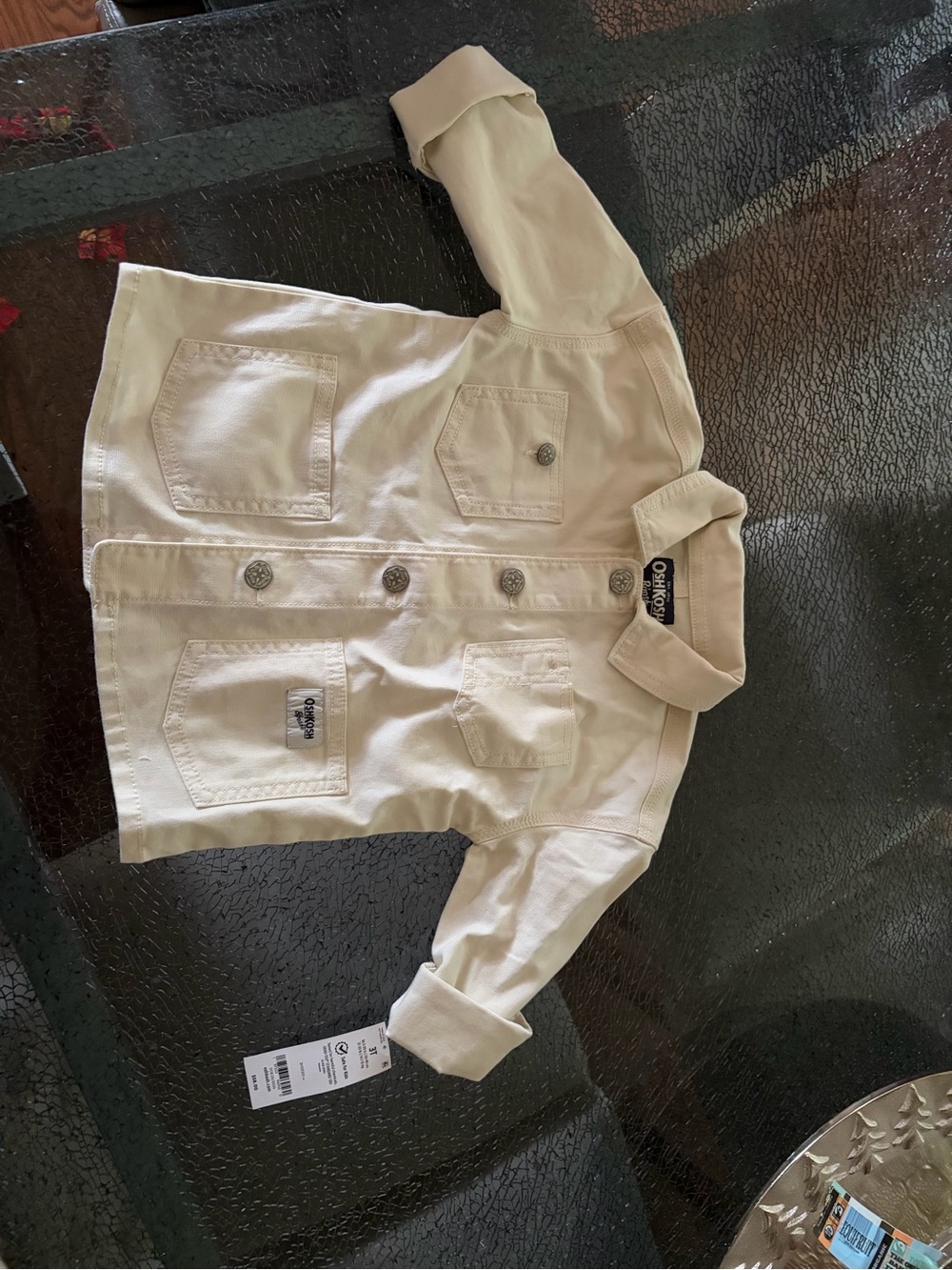 OshKosh Kids Jean Jacket size 3 NWT